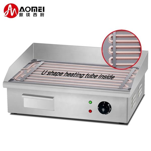 Equipamento de cozinha Grelhas elétricas de ferro fundido e fritadeiras elétricas para grelhas de Teppanyaki