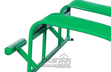 outdoor fitness equipments steel based zinc powder coating Sit-up Board OK-F01