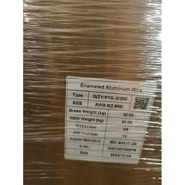 Low Price AWG 15 16 17 18 19 aluminium enamelled wire for Motor  0.912mm~1.450mm