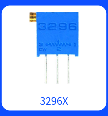 3296Z Cermet Trimmer Potentiometer 10 Ohm Top Adjustment Variable Resistor Multi Turn Precision
