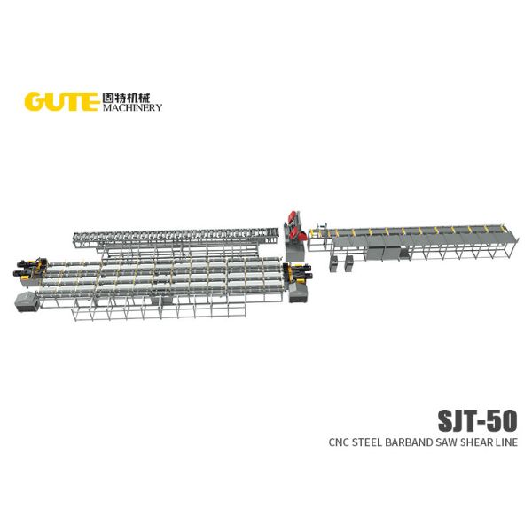 арматура 50m/Min увидела линию вырезывание GB4240 ножниц CNC пиля