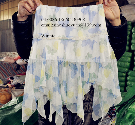 summer or winter used clothes with long sleeve short sleeve