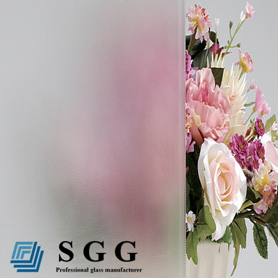 best selling acid etched glass wall