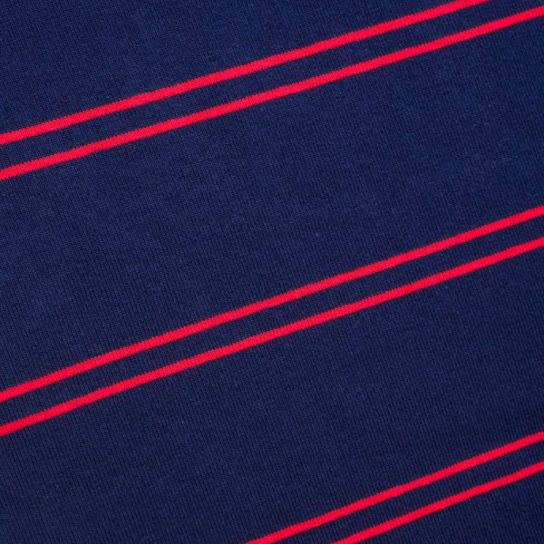 Smooth And Breathable And Moisture-Wicking  Striped Knit Fabric  For T-Shirt
