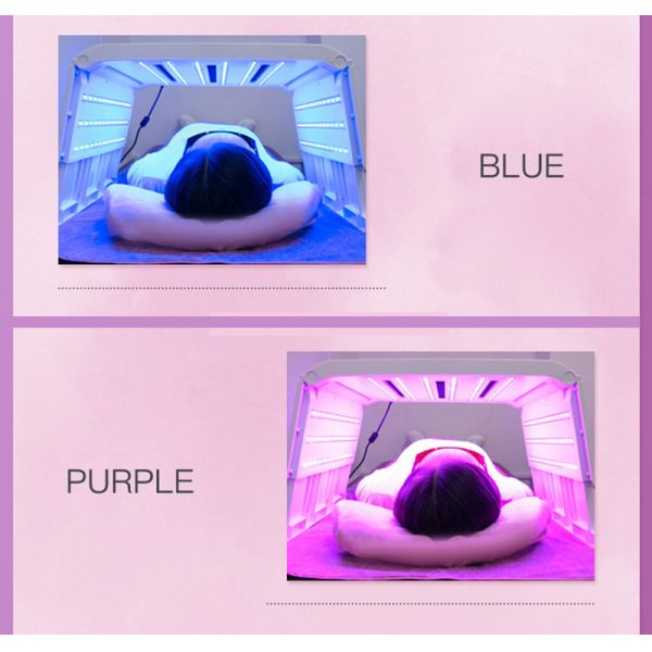 Прибор личной заботы терапией красного света машины терапией фотона СИД 7 цветов