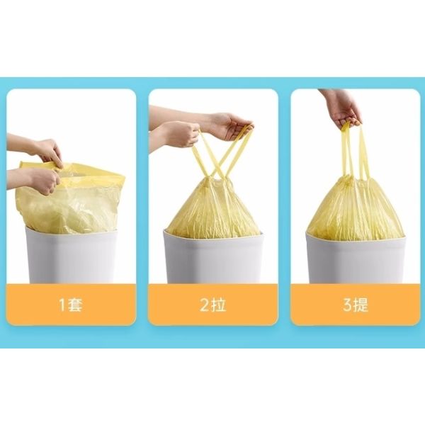 Customization Option Home Used Trash Bag in Different Colors with 30-Day Return Policy