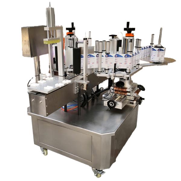 Automatic Double-Sided Laundry Detergent Labeling Machine Semi-Automatic Square Bottle Labeling Machinery