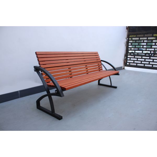 Водостойкая наружная деревянная скамейка мебель для кампуса школы