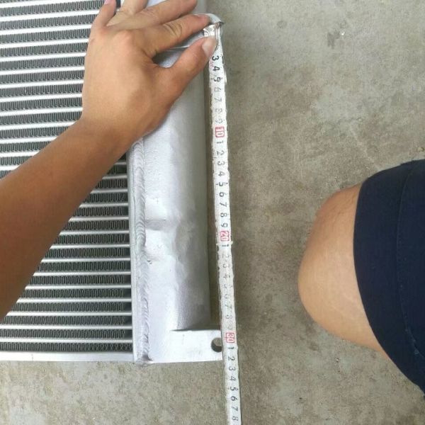 All Aluminum Truck Intercooler EX330-6 / EX360 / EX330-3 Hitachi Excavator Spare Parts