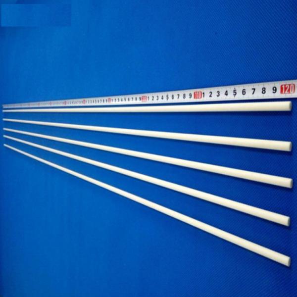 Extruded Aluminum Oxide Ceramic Rod Parts Components Easy Machinable Anti Corrosion