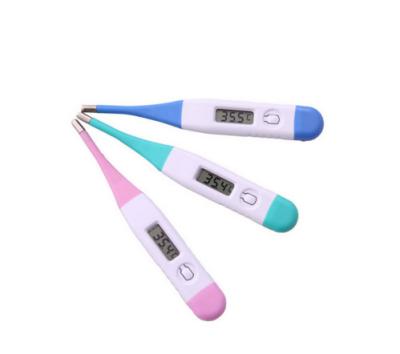 Large Display Digital Portable Thermometer , Feverline Flexible Tip Small Digital Thermometer