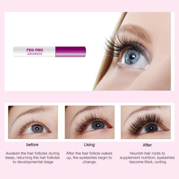 Natural FEG Pro Eyelash Enhancer FEG Pro Advance eyelash enhancer Ukraine and Russia 3ml Pro eyelash serum