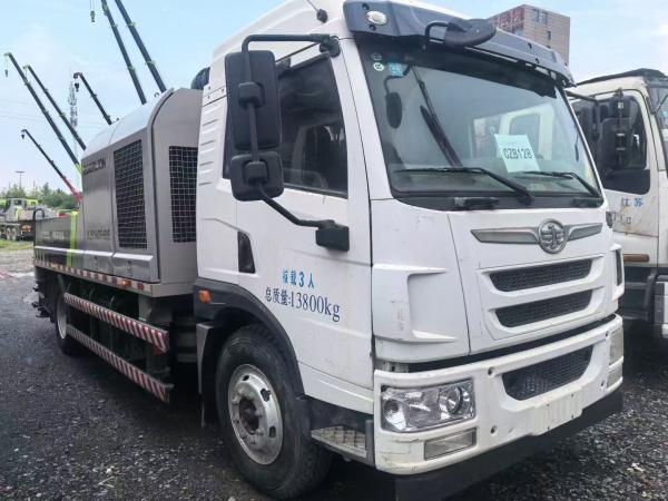 Used Line Pump stationary pump Truck 2019 Zoomlion 10022 Diesel Pumping Concrete Machine