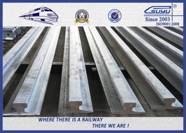 Heavy Din 536 Crane Rail  A75 / Steel Rail Track With Q235B Material