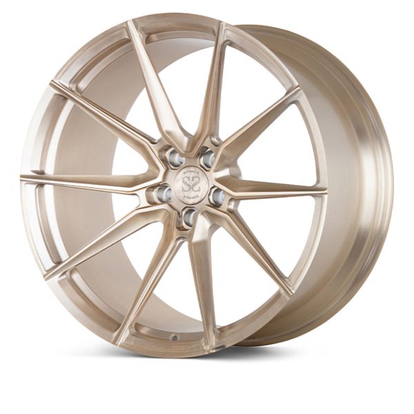 Forged 1 Piece Vossen EVO2 Rims 24inch Luxury Car Rose Gold Wheels