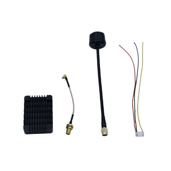 Long Distance High Power Video Transmitter 3.7GHz 15CH 3705MHz-4080MHz 7-32V FPV VTX
