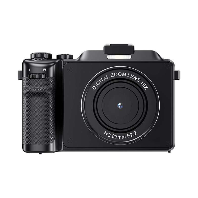 New 8K Student Beauty Camera with Dual Lens Wifi Transfer 8 Filter Modes 18X Zoom Anti Shake and 8 Filter Modes for Daily Vlog