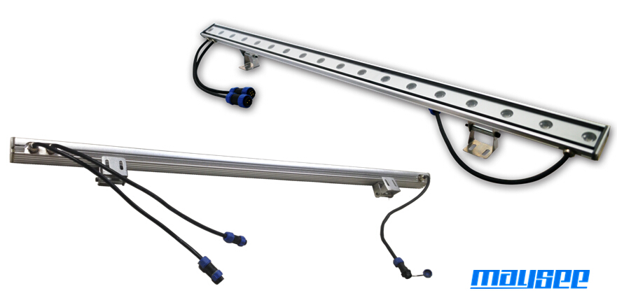 Анодированный алюминий Энергосбережение RGB Светодиодный настенный светильник Светильники высокой яркости