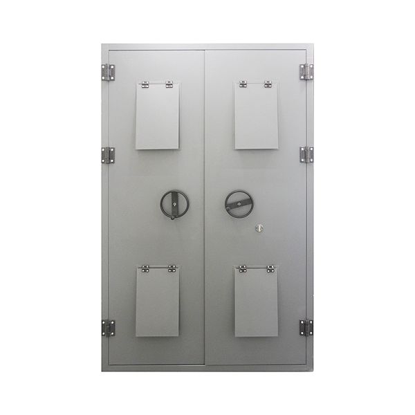 Explosion Proof Steel Vault Door Manual Opening Double Security Protection