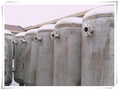 High Volume Vertical Air Receiver Tank , Pneumatic Compressed Air Reservoir Tank