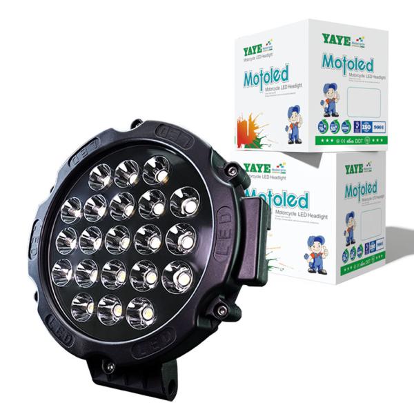 Lâmpada de trabalho de LED de carro universal de 13 polegadas 61W 6300LM AC DC 8-100V para caminhão UTV ATV Offroad
