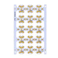 Rogers Taconic Quick Turn Flex SMT Assemblage de cartes PCB rigides 3 millions