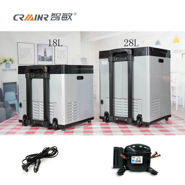 18L/28L Mini Travel Fridge Chest Freezer , Car Mini Fridge Cooler 400*390*410mm