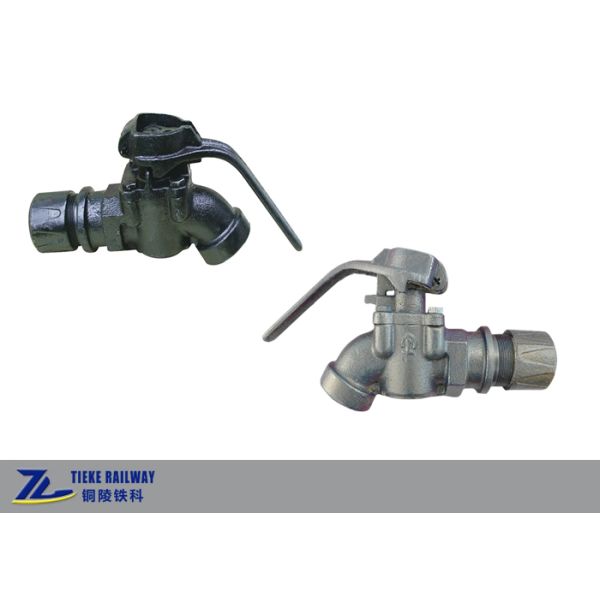 Type de boule de pièces de frein à air coq d'angle pour les chariots de rail locomotifs