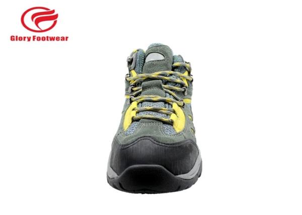 Cemented Grey Lightweight Steel Toe Boots , Sports Lightweight Steel Toe Cap Trainers