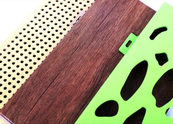 Anti Humidity Perforated Aluminium Facade Plate with Fluorocarbon Coating in 1220*2440 and 1000*2000 Sizes