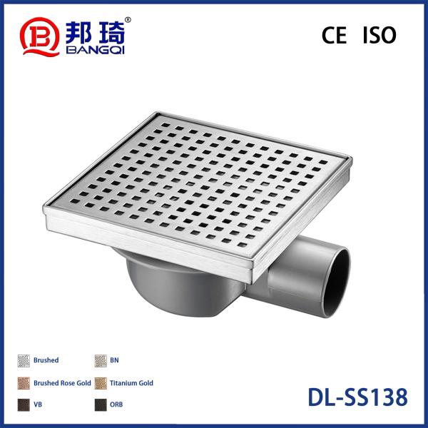 DL-SS138 Drainage de plancher en acier inoxydable européen