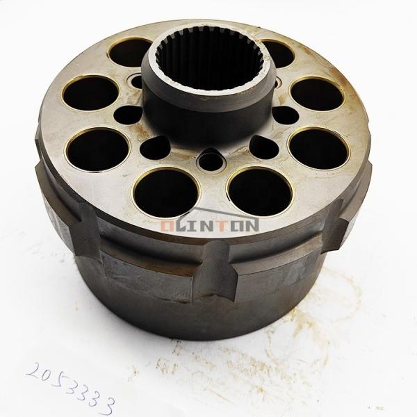 Construction Works ZX330 ZX350 Excavator Travel Motor Cylinder Block Part No 2053333