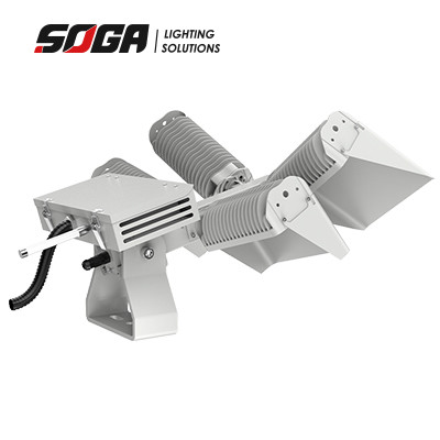 IP66 Windload Test 17 Class High Power LED Flood Light with Working Temps -40℃ to 80℃ for Outdoor Applications
