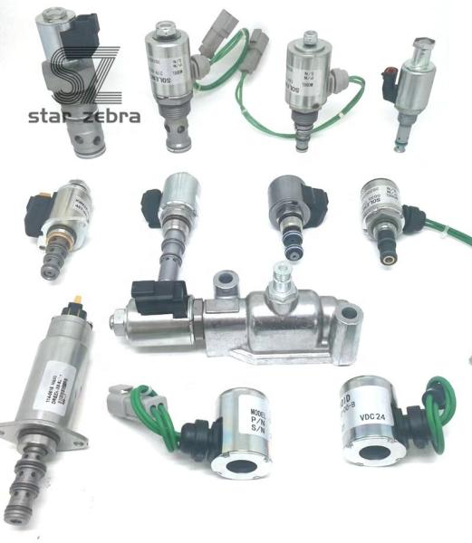 CAT Excavator Hydraulic Cartridge Shutoff Solenoid Valve 244-3114 with Excavator Part Number