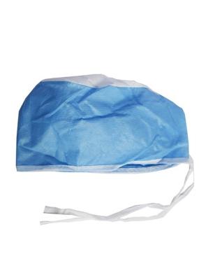 Doctor / Nurse Sterile Disposable Head Cap With Tie Environment Friendly