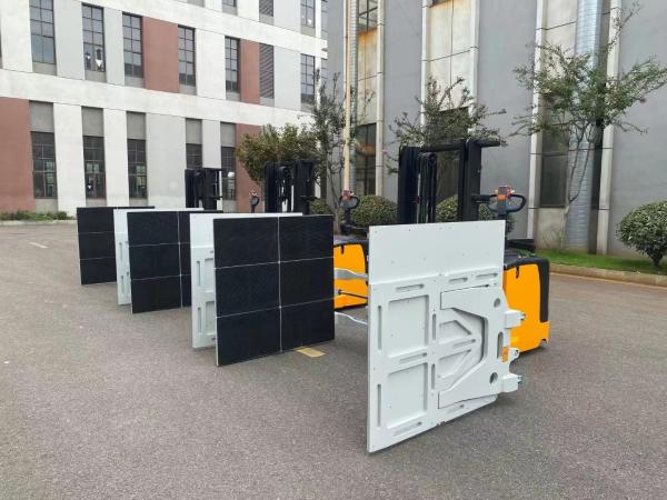 Protection Arm Electric Pallet Forklift Capacity 450 KG Counter Balance Forklift