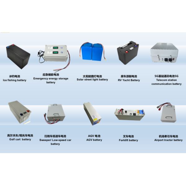 UN38.3 Solar Rechargeable Batteries 12V 12.8V 12Ah lifepo4 solar battery