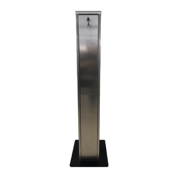 Suporte livre do distribuidor de aço inoxidável de grande volume do Sanitizer da mão da bomba do pedal de um Touchless de 1 galão