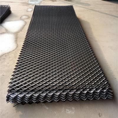 Low Carbon Steel 4-8 Diamond Hole Expanded Metal Mesh Hot Dip Galvanized