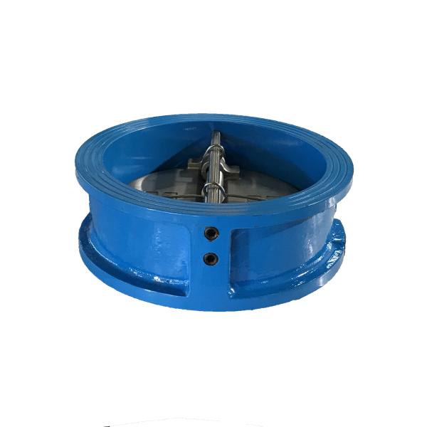 DIN3202  Double Plate Cast Iron Check Valve Wafer PN16 Ss304 ISO9001 2008