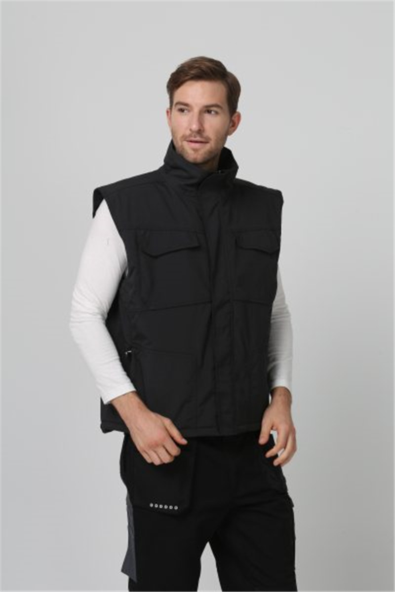 Куртка жилета зимы 2 людей Workwear 180gsm холода застежка-молнии пути
