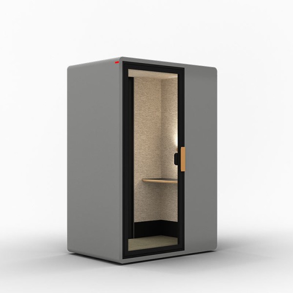 Hybrid Office Personal Soundproof Booth Pod For Virtual Meetings Laminated Glass