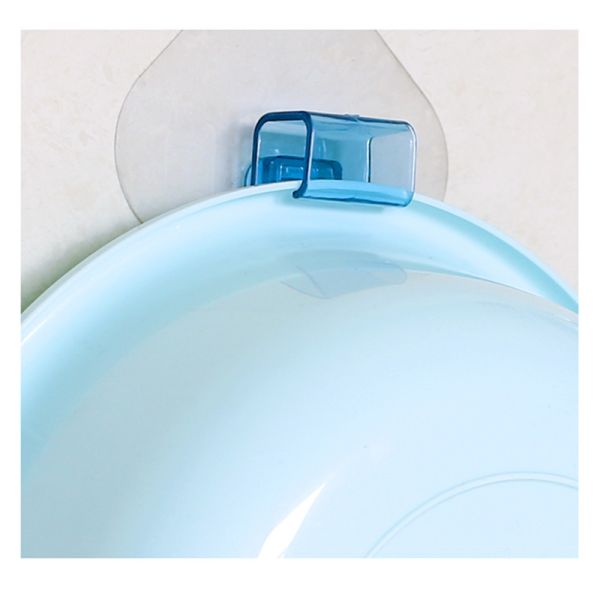 No Nailed Wash Basin Wall Mounted Wall Hooks For Bathroom Wash Sets