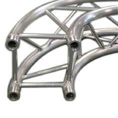 Silver Aluminum Circle Truss / Star Arch Truss For Lighting