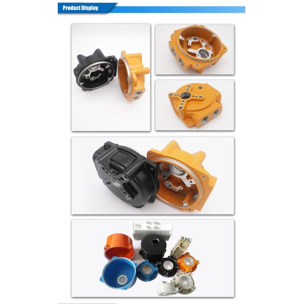 High demand Spray painting aluminum machinery parts cnc machining