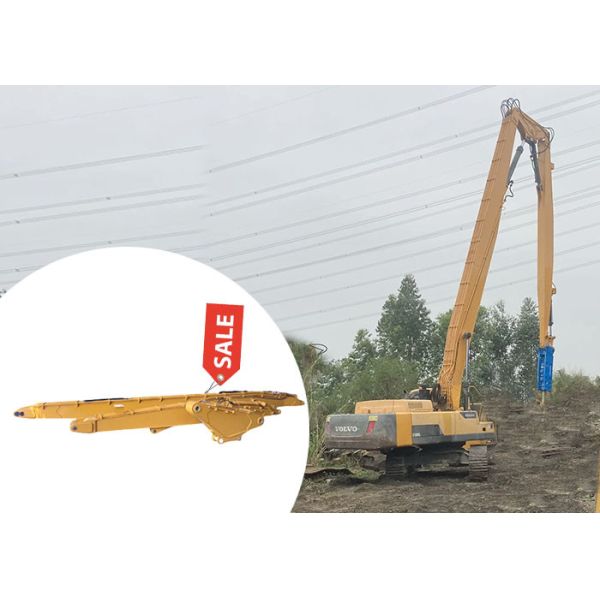 Q690D 20m 30m Boom de demolición de alto alcance para excavadora