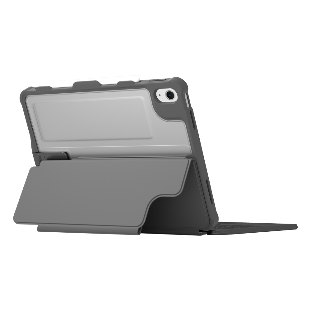 Premium PU Leather Durable USB C Rugged Keyboard Case for iPad 10th Gen 10.9 11 A16 K-5/K-12 Student Customizable Language