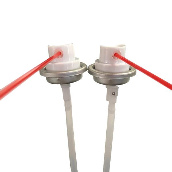 Válvula de spray de aerossol de uma polegada para todas as direções para spray de limpeza de carburador