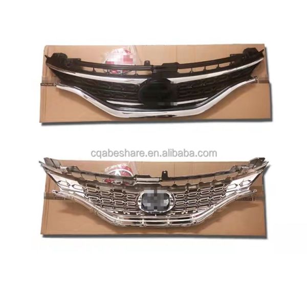 OEM Capa de rejilla delantera del automóvil de tamaño estándar para Reiz Mark X 2013-2017 Trim electroplacado