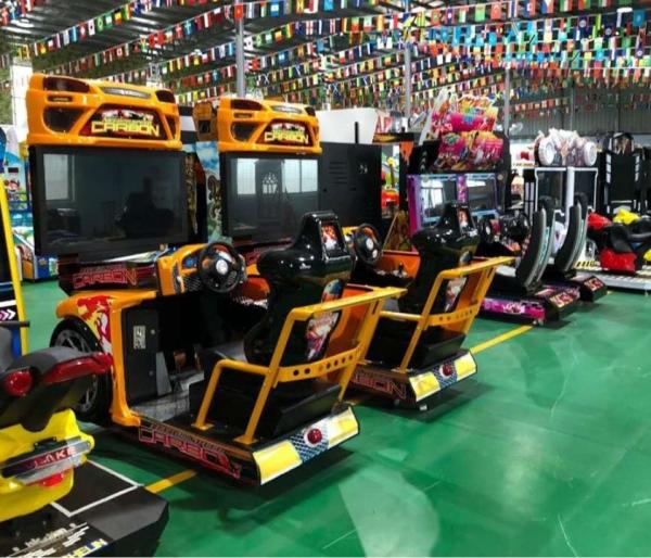 NFS Car Racing Game Machine Support English Language With Stereophonic Sound Effects